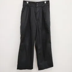 新品タグ MHL. ワイドパンツ SOFT DENSE COTTON 黒 M 2 258624-01.jpg