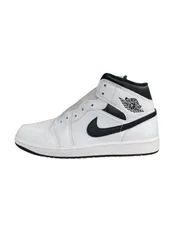 【NIKE】 AIR JORDAN 1 MID WHITE BLACK DQ8426-132 ナイキ エアジョーダン 1 ホワイト ブラック
