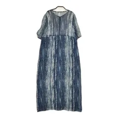 humoresque シルクドレス silk dress GS2102 半袖 ワンピース ネイビー  