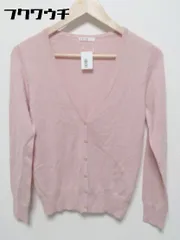 ◇ ELLE ニット 長袖 カーディガン サイズ38 ピンク レディース 【中古】 【1002800535972】