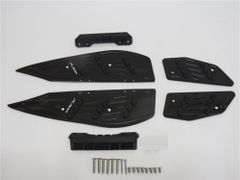 XMAX x-max 2023 以降 CNC アルミ ステップボード スリップ防止機能付き 黒