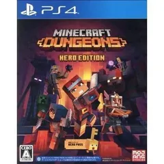 中古 Minecraft Dungeons Hero Edition PS4 Play Station4 ゲームソフト JAN:4582528426921 ∫U3240