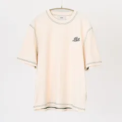 AMI ALEXANDRE MATTIUSSI アミ トップス AMI DE COEUR アミパリス Ami シグネチャー Tシャツ HTS029 JE011 ユニセックス アイボリー コットン 半袖 クルーネック 春 夏のサムネイル