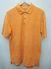 ◇ SUNRIVER サンリバー 半袖 ポロシャツ サイズM オレンジ メンズ P  【1407260021339】