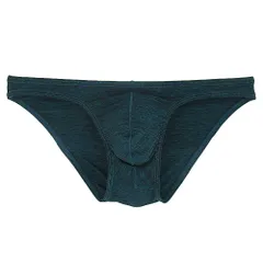 ブリーフ ショーツ メンズ ビキニブリーフ ローライズ シンプル 杢柄 セクシー サラサラ ストレッチ 立体縫製 薄手 スポーツ 黒  紫 紫 緑 青 M-3L ms-002