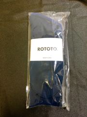 【美品】ROTOTO 靴下 R1044 NAVY Mサイズ（25-27cm）
