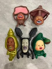 【４個セット】　こびとづかん おすわりマスコット 2 1 こびとずかん　こびと図鑑　イチゴクレナイ　バイブスマダラ　アラシクロバネ　タカラコガネ　カクレケダマ　シノビイエコビト　カクレモモジリ　シークレット　ヤマビコビト　ガチャガチャ　カプセルトイ　ガシャポン