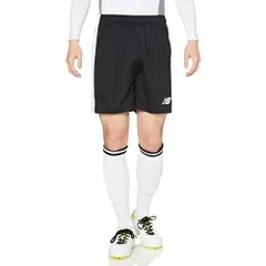 ニューバランス(New Balance) カジュアルハーフパンツ TACKLE ゲームショートパンツ EMS9027 ブラック/ホワイト 2XLサイズ