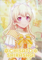 【中古】キャラカード 白鷺千聖 オリジナルキャラクターカード 「CD BanG Dream! ガールズバンドパーティ! Pastel*Palettes ミニAlbum きみと Stage by Stage」 初回生産分限定封入特典