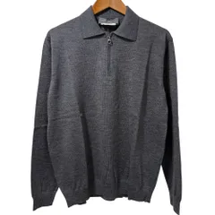 入手困難✨ サルヴァトーレフェラガモ カシミヤ×シルク素材 ニット グレー 中古・古着通販】Salvatore Ferragamo (サルヴァトーレ