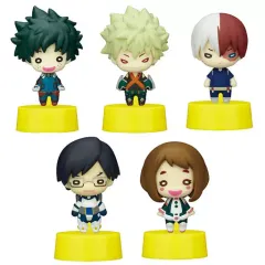 【中古】トレーディングフィギュア 全5種セット 「僕のヒーローアカデミア にとたん フィギュアマスコット」