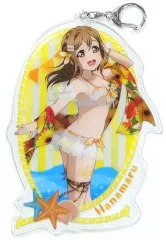 【中古】キーホルダー・マスコット(キャラクター) 国木田花丸 ビッグクリアキーホルダー vol.1 1年生 「ラブライブ!サンシャイン!!」