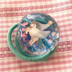 ペガサスのアクセサリー　Ｂヘアゴム　Ａキーホルダー防犯笛