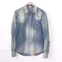 ☆ WIN＆SONS ウィンアンドサンズ 加工デニムシャツ size2 超美品