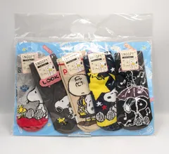 PEANUTS　スヌーピー　靴下　ソックス　5点セット　19〜24cm