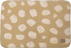 すみっコぐらし ぽこぽこすみっコ オパール加工 ひざ掛け ブランケット 毛布 70×100cm