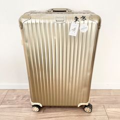 RIMOWA リモワ スーツケース チタニウム チェックインL 難あり