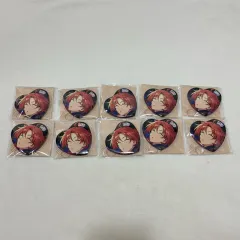 あんさんぶるスターズ！！(あんスタ) 月永 レオ 旅行 trip 中国あんさんぶるスターズ！！ 中国あんスタ ハート缶バッジ 10 犬 まとめ売り