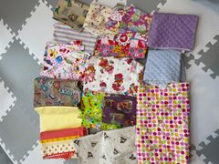 お買い得‼️端切れ生地まとめ売り‼️2箱分