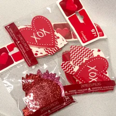 ハート コンフェッティ カード 装飾雑貨 撮影小物 バレンタイン ウェディング