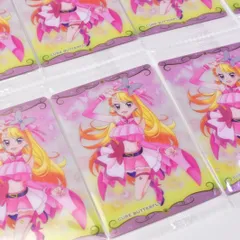 【5.キュアバタフライ(N) 10枚セット】プリキュア カードウエハース8 バンダイ 食玩 透明な袋は新品未開封