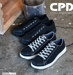 コンバース/ALL STAR PS OX/ブラックモノクローム/ブラック/スニーカー/安全靴/CPD/２カラー