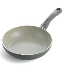 有害物質不使用 アースカラー 内外面こびり付きにくくてお手入れ簡単 セラミック加工 対応 IH クオーツグレー 20cm フライパン グリーンシェフ グリーンパン(Greenpan)