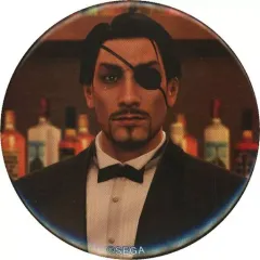 【中古】バッジ・ピンズ 真島吾朗(1.支配人) どこでも真島 缶バッジ 「セガラッキーくじONLINE 龍が如く 祝 生誕! 真島吾朗」 J賞-1