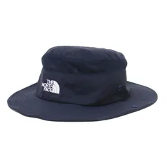 THE NORTH FACE ノースフェイス ブリマーハット ネイビー サイズ:L NN02032 / トレッキングハット あご紐 メッシュ ロゴ UVケア ナイロン 帽子 【レディース】