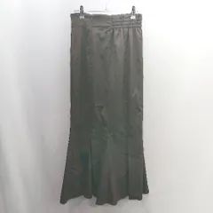 ◇ ⊇ dazzlin ダズリン ロング マーメイド スカート サイズL ブラウン レディース E  【1502030035346】