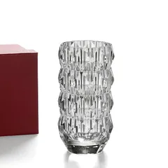 バカラ (Baccarat) ルクソール ベース(花瓶) 23cm レッド 2-813-624