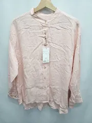 ◇ ◎ Θ CIAOPANIC TYPY チャオパニックティピー リネン 長袖 シャツ サイズF ピンク レディース E  【1507010006972】