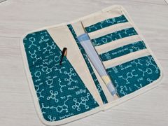 診察券ポーチ 保険証ケース お薬手帳 マルチケース  ハンドメイド No.179