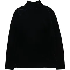 古着 CHRISTIE&JILL ハイネック ベロア ロングTシャツ ロンT