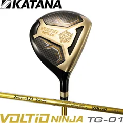 KATANA GOLF カタナゴルフ VOLTIO NINJA ボルティオ ニンジャTG-01 フェアウェイウッド　TOUR AD VJ-5F カーボンシャフトのサムネイル