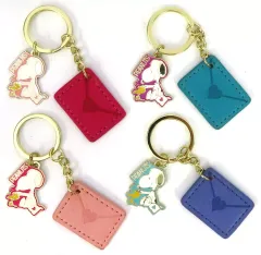 【中古】キーホルダー スヌーピー(LETTER) キーチェーンセット 「PEANUTS(SNOOPY)」 ユニバーサル・スタジオ・ジャパン限定