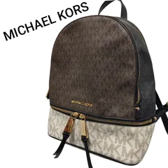 訳ありMICHAEL KORS★マイケルコース リア ミディアム レザー バックパック