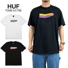【新品】ハフ Tシャツ 半袖 HUF TONE S/S TEE 2025SS ブラック ホワイト トップス スケーター ストリート系 スケートボード 人気 メンズ 正規品 TS02444