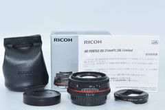 【極上品】 ペンタックス HD PENTAX-DA 21mmF3.2AL Limited ブラック　 ＃8416