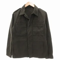 アーペーセー A.P.C. ミリタリージャケット カバーオール 胸ポケット 1 S カーキ /JS ■GY19