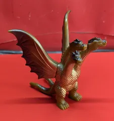 マルサン 昭和 キングギドラ 450サイズ ブロンズカラー ソフビ マルサン 昭和 キングギドラ 450サイズ ブロンズカラー ソフビ