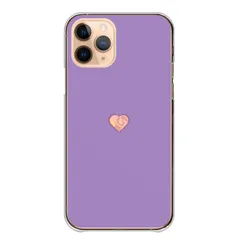 シンプルスマホ5 A001SH ケース カバー スマホケース ハードケース マーブル 大理石 ハート ダイヤ パープル おしゃれ 大人 可愛い クリア 透明 カラー02