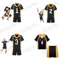 ハイキュー　のるキャラ　烏野　ユニフォーム　5体セット ハイキュー!!』 連載5周年突破記念！”本戦” フェアin JUMP SHOP