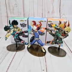最終値下げ　THE AMAZING HEROES 緑谷 爆豪 轟焦凍 3体セット 新品未開封] THE AMAZING HEROES 緑谷出久 爆豪勝己 轟焦凍
