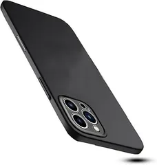 iPhone16 Pro ケース マットブラック【携帯便利 ストラップホール付き】アイフォン 16 Pro カバー 超薄型 軽量 擦り傷防止 落下防止 滑り止め TPUケース 指紋防止 ワイヤレス充電対応