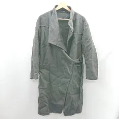 ◇ ⊇ UNIQLO ユニクロ プラスジェイ カシミアブレンド 長袖 ノーカラージャケット サイズS ブラック系 レディース E  【1501160022752】