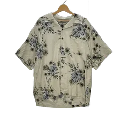  Bahama アロハシャツ/シルク100%/A162/古着/XL JamaicaJaxx シルク製アロハシャツ L 古着 (950) | 温古着新