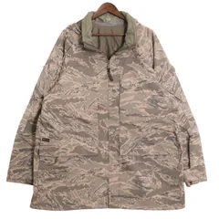 00年代 米軍実物 U.S.AIRFORCE APECS GORETEXパーカー ABUカモ (メンズ X-LARGE LONG XL) 中古 古着 A0028