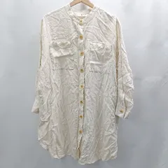 ◇ Θ Ray BEAMS レイ ビームス 長袖 ひざ丈 ワンピース サイズ0 ベージュ レディース E  【1502060040181】