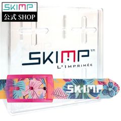 SKIMP プリントベルト メンズ レディース 長さ約140cm 幅約3.4cm【トロピカルフラワー】